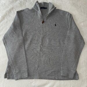 Polo by Ralph Lauren Gray Zip Up Sweater